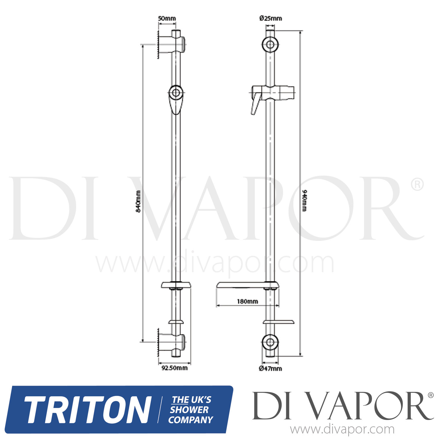 Triton Safeguard Care Pumped Thermostatic Shower Spare Parts Tr Dv 285